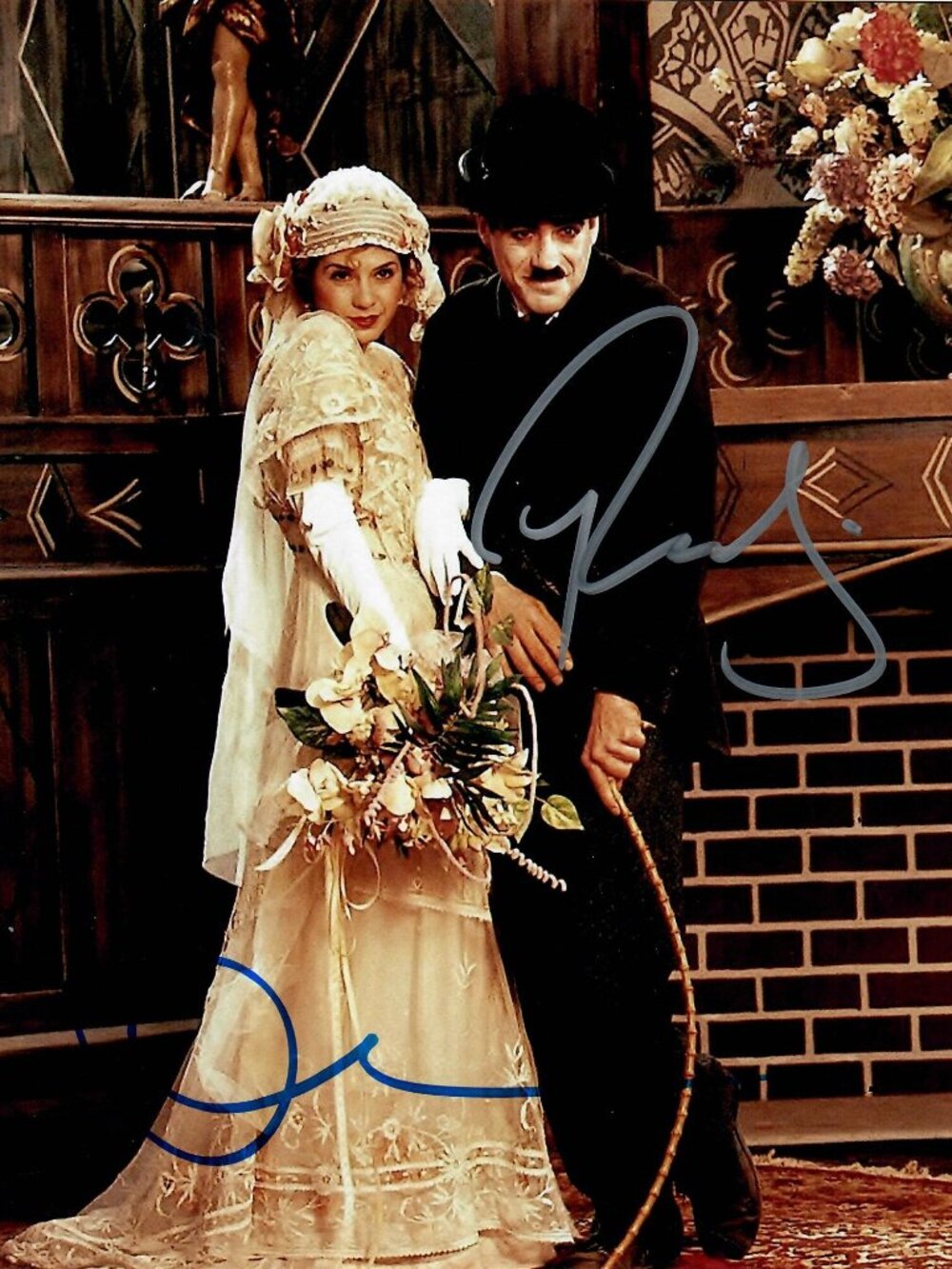 Chaplin Robert Downey Jr Marisa Tomei Movie Actors Signed 8X10 Photo